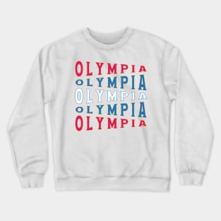 TEXT ART USA OLYMPIA Crewneck Sweatshirt